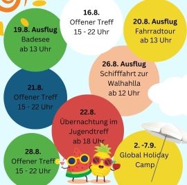 Sommerferieprogramm 2024 im Don Bosco Jugendtreff Regensburg