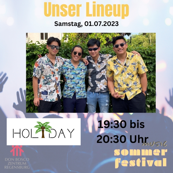 Band Holiday Don Bosco Sommerfestival 01.Juli 2023