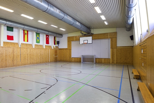 Für Sport und Spiel: Mehrzweckraum im Don Bosco Zentrum Regensburg