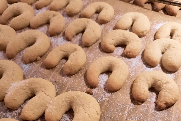 Lecker: Das Team vom Kochprojekt hat Weihnachtsplätzchen gebacken